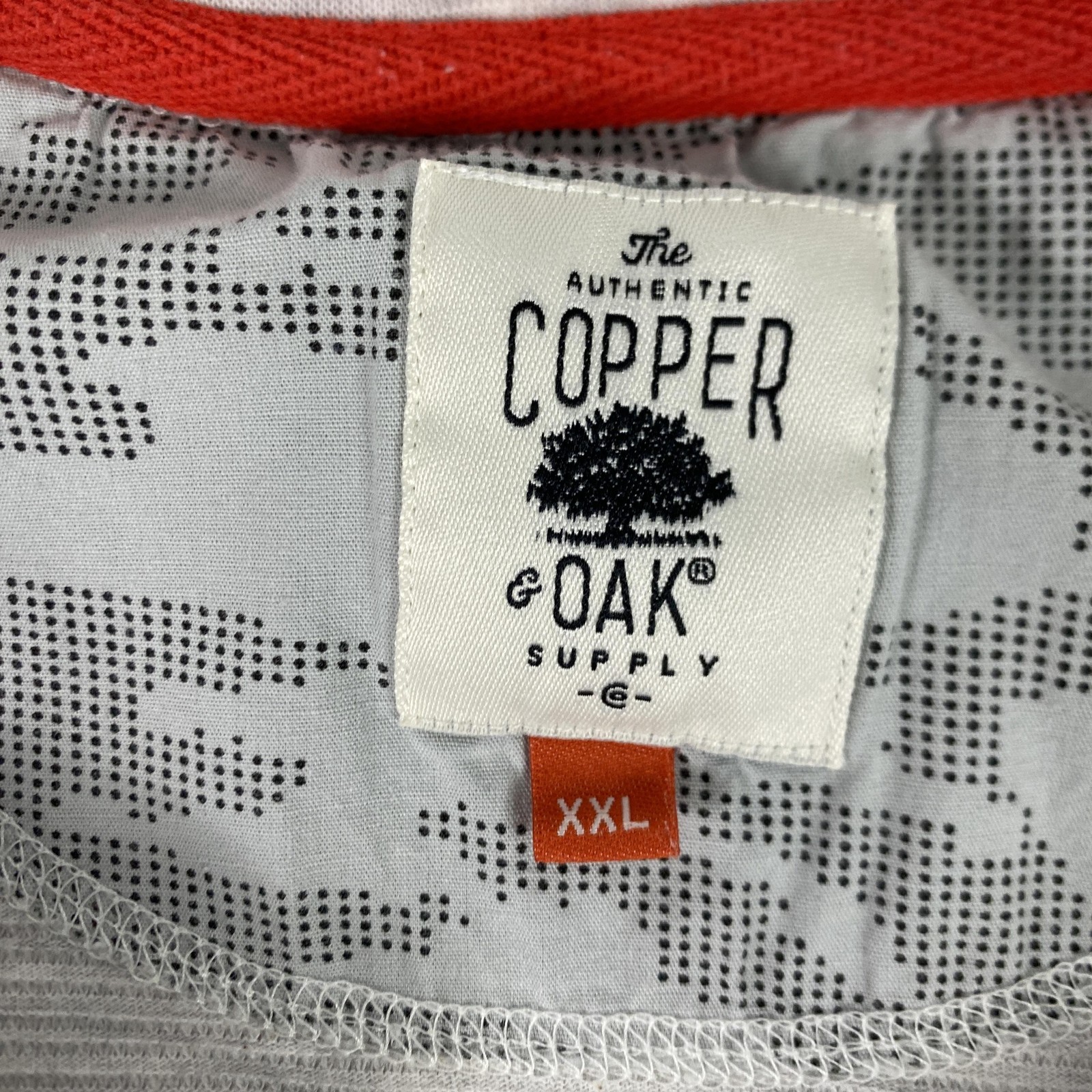Copper & Oak Shirt Mens 2XL Gray Short Sleeve Henley Textured Knit Casual Tee
