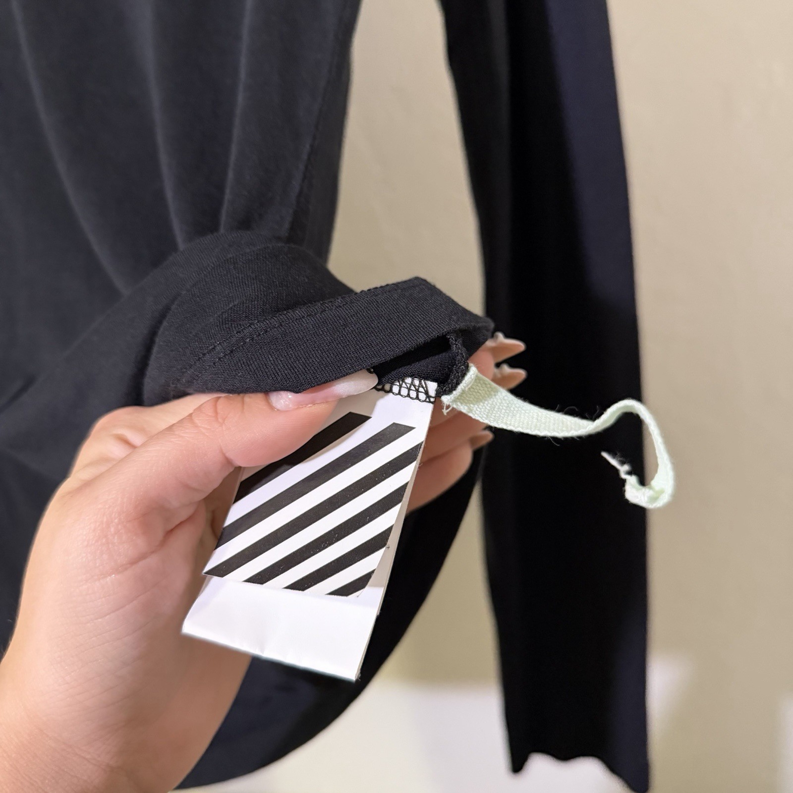Off-White Global Warming Long Sleeve T-Shirt