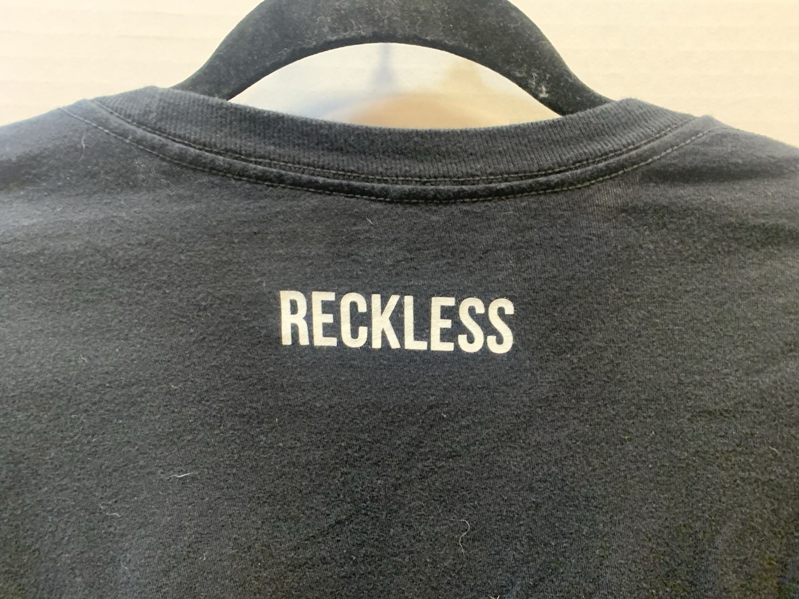 Young and Reckless 21 Savage Long-Sleeved Mens T-Shirt Size XL Black And White