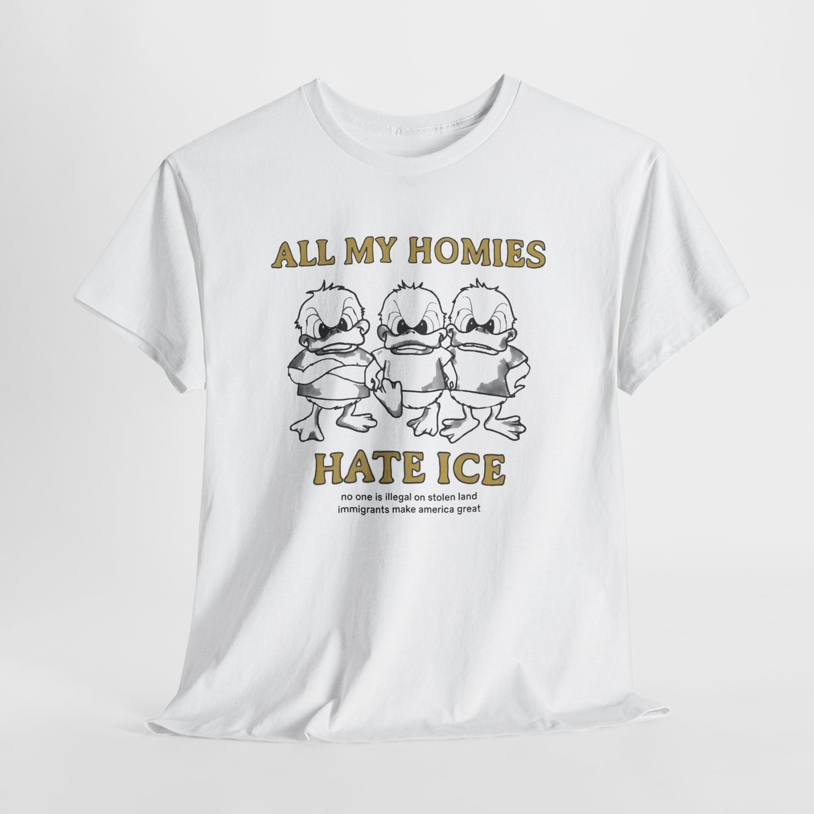 All My Homies Hate ICE Abolish ICE T-Shirt