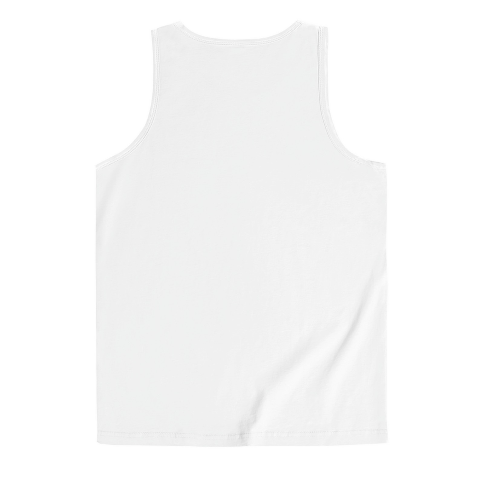 Custom Men’s Tank Top – Personalized Photo/Text/Logo Print, 100% Cotton