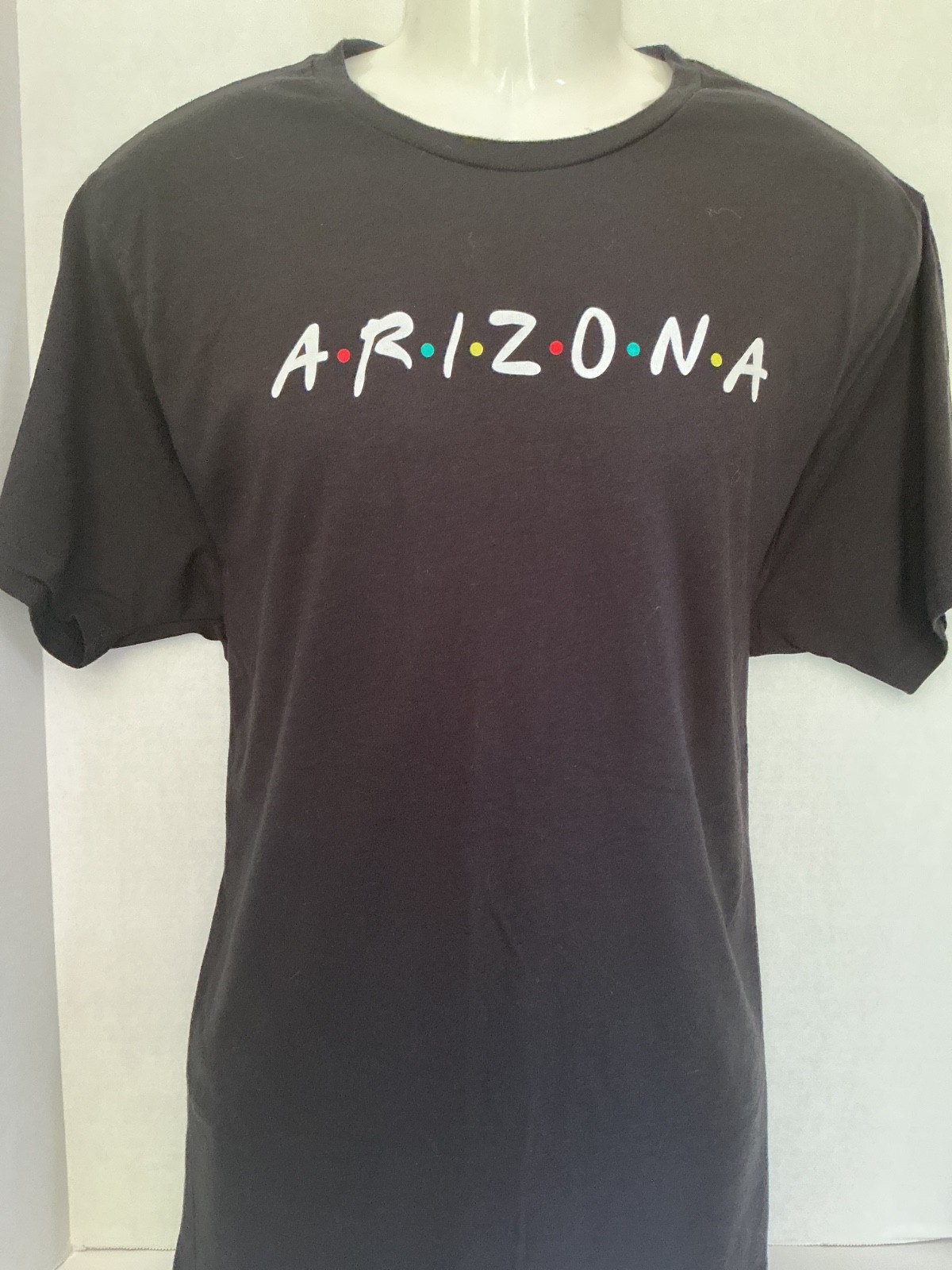 Home Free Brand ARIZONA black T-shirt sz XL Friends Tv Show Script