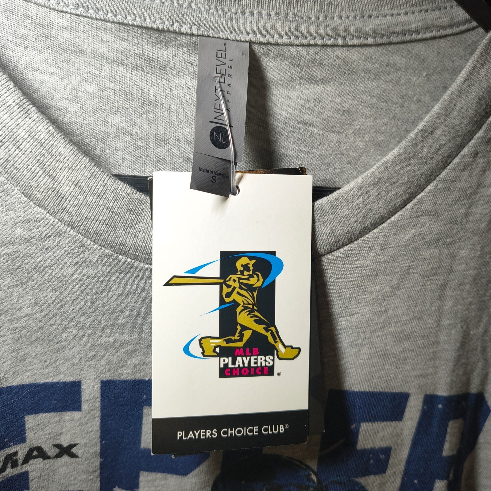 MLB Players Choice Max Kepler Minnesota Twins Gray T-Shirt Mens Small NWT