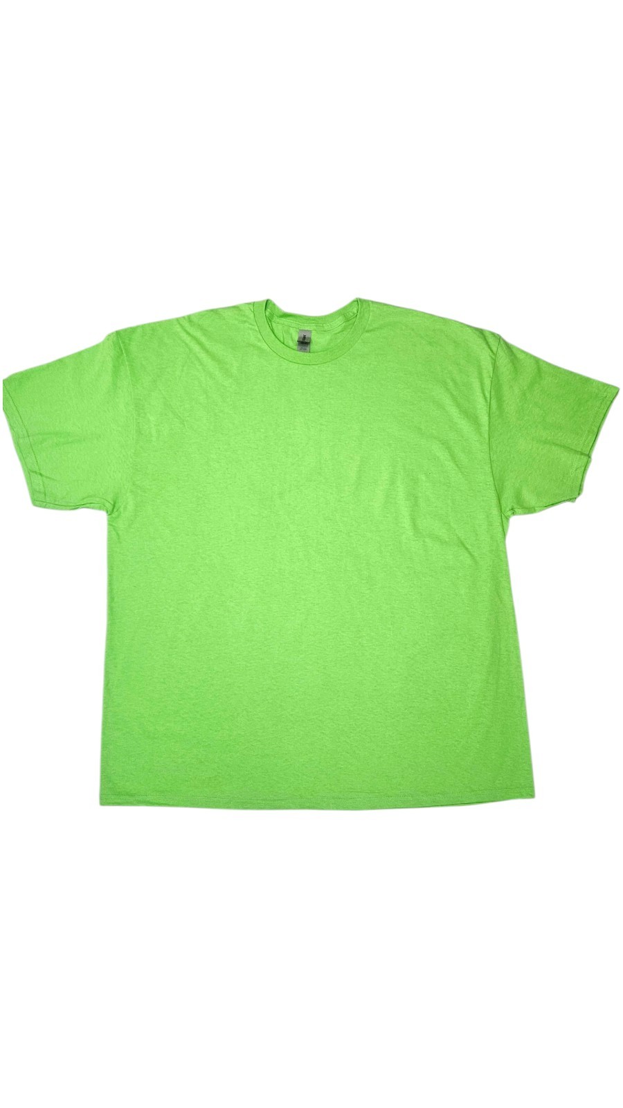 Gildan 5000 Unisex Heavy Cotton Lime Plain T-Shirt Blank Casual for print