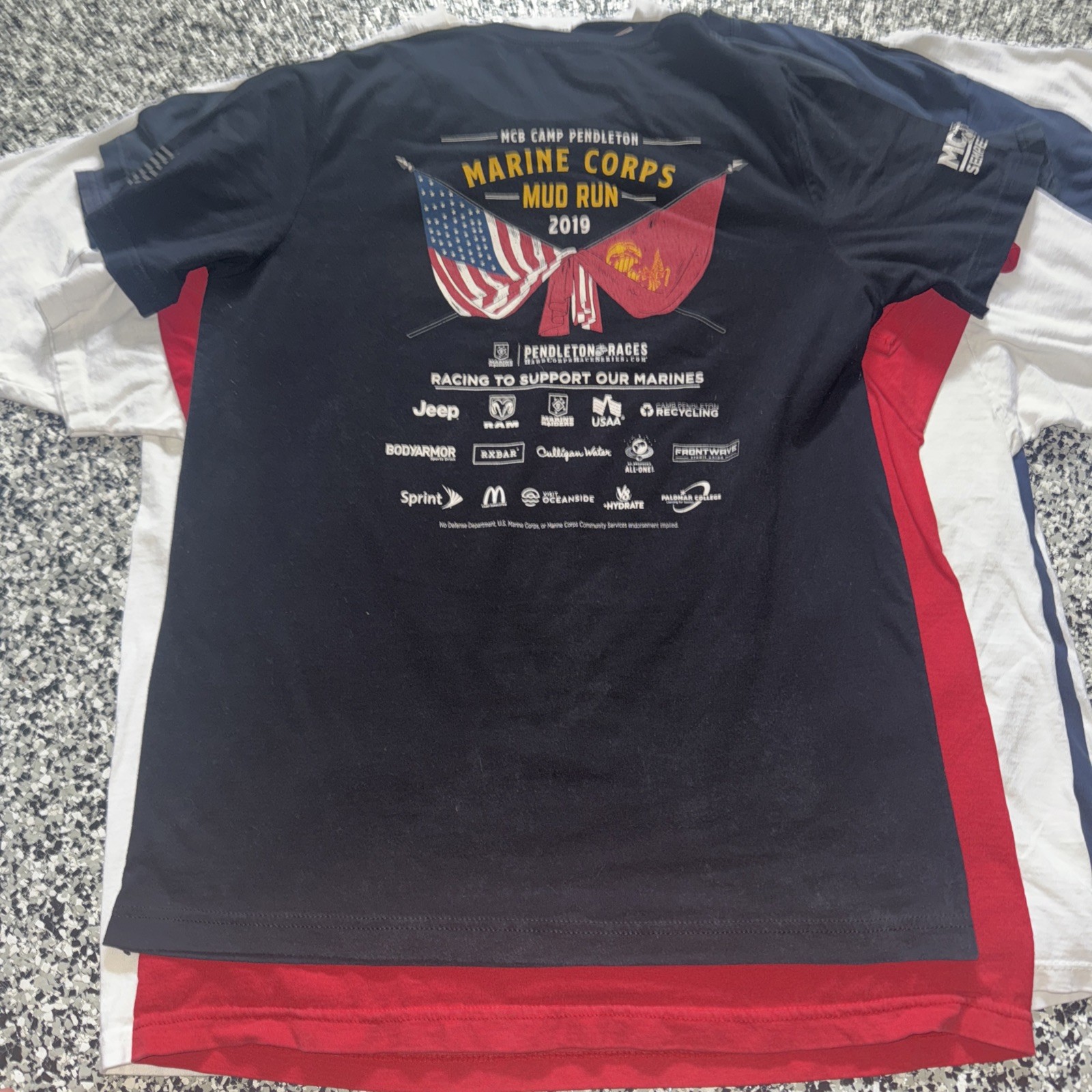 LOT OF 12 VINTAGE T SHIRTS MILITARY USA Navy Air Force Armed Forces National (46