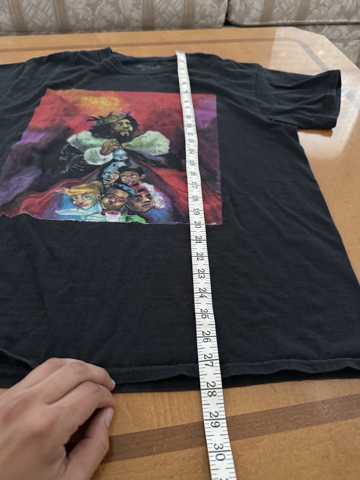Dreamville Shirt J Cole Choose Wisely Tour Concert Rap Rapper Graphic Tee Large