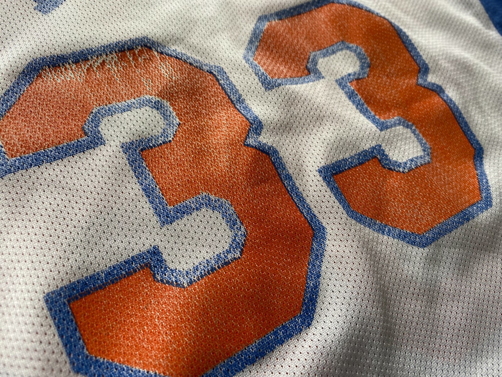 CHAMPION New York Knicks Patrick Ewing NBA Basketball Jersey Shirt 90’s Vintage