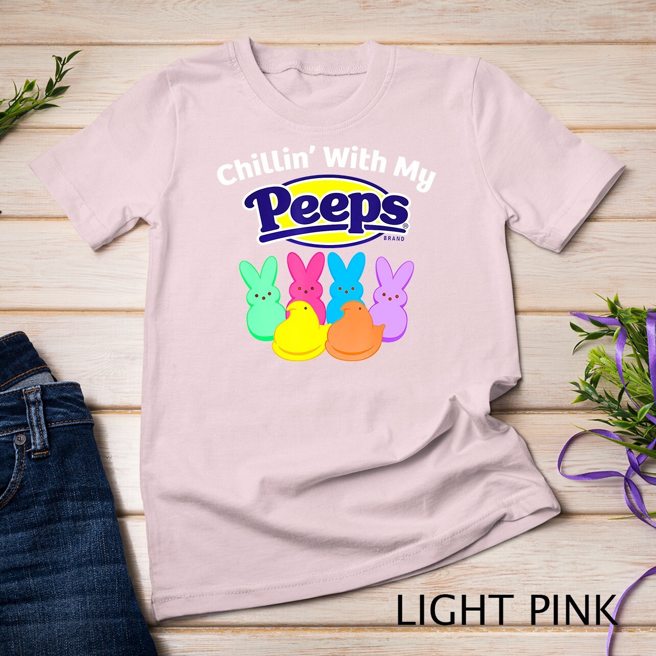 Peeps Easter Chillin’ With My Peeps T-Shirt Unisex T-shirt