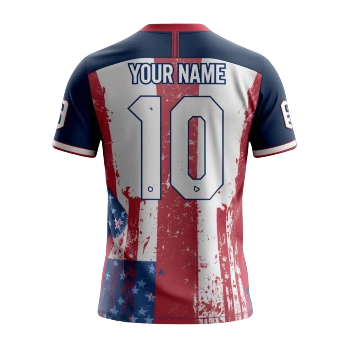 USA Soccer Jersey American Flag Patriotic World Cup Unisex Fan Shirt Tee