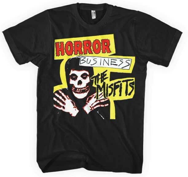 MISFITS Horror Business T SHIRT S-M-L-XL-2XL Brand New Official Merchandise