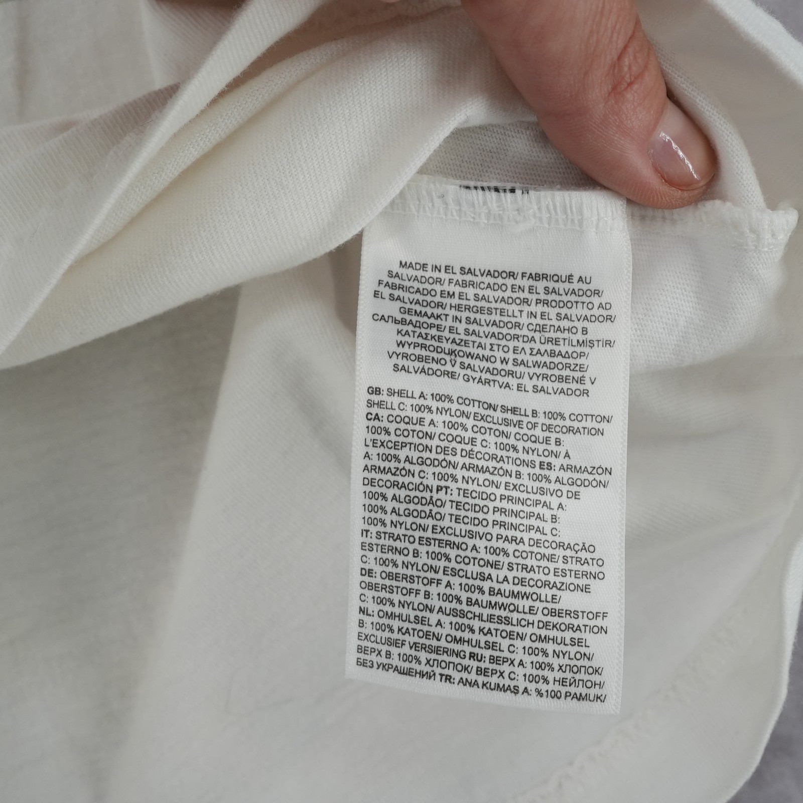The North Face Pocket T Shirt Men’s Large White Black Patch Pocket Casual Tee