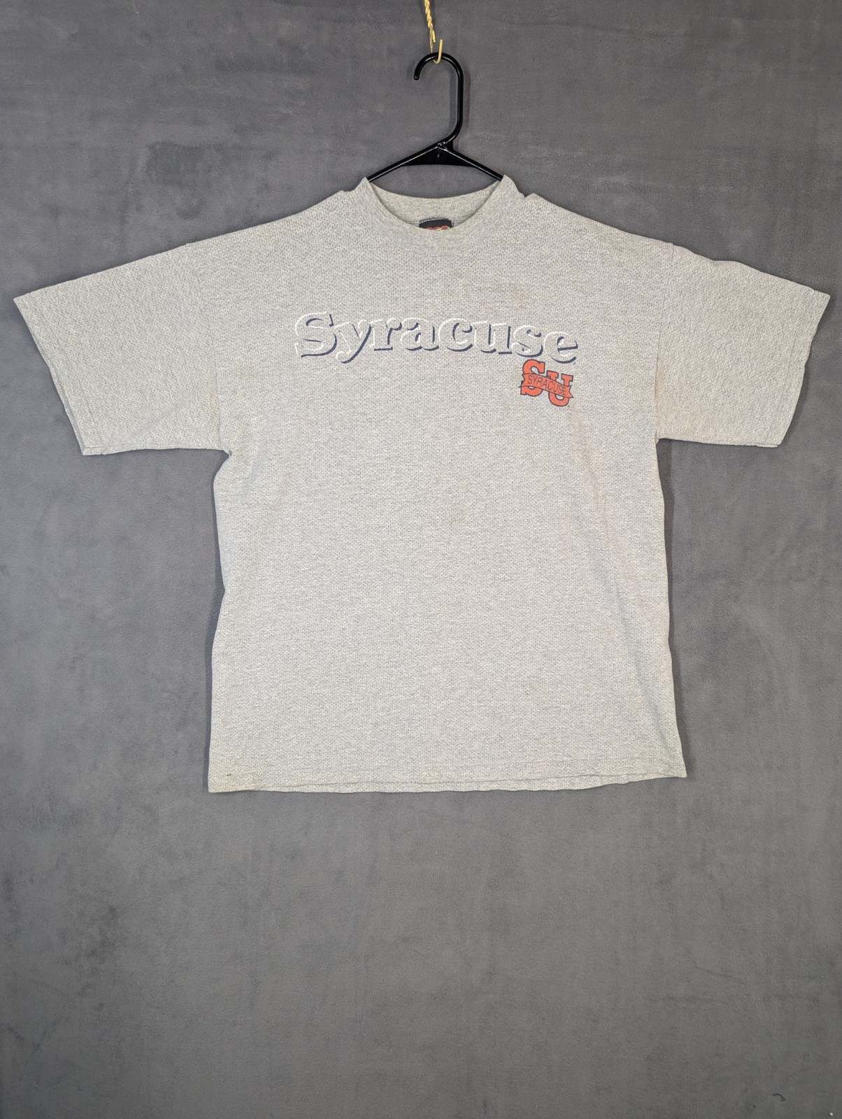 TSI Sportswear Syracuse Short Sleeve T-shirt Gray XL College Vintage