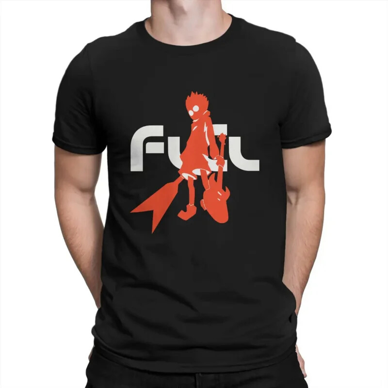 Anime Naita MAN’S tshirt FLCL o neck tops 100% cotton t shirt humor high quality