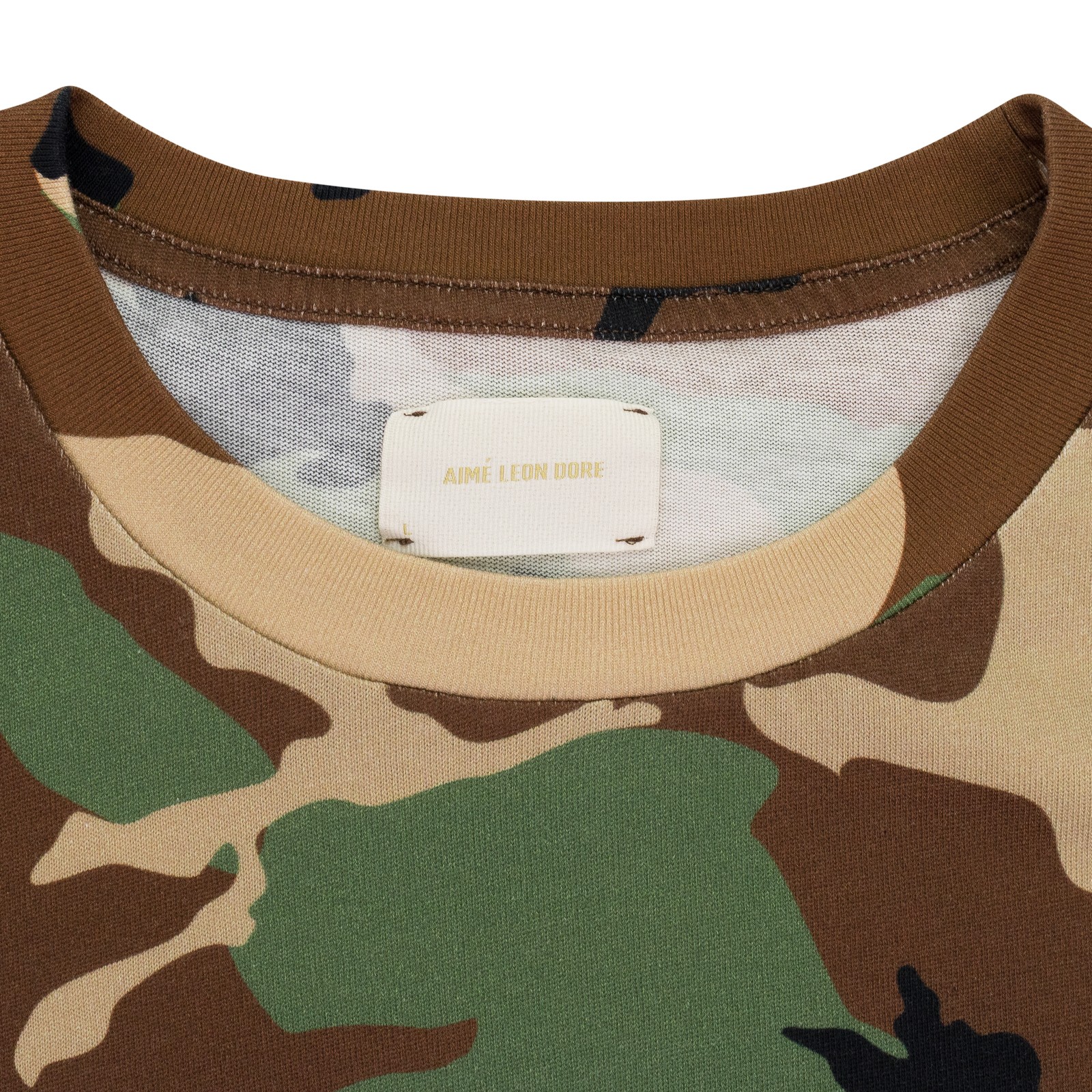 NWT AIME LEON DORE MULTICOLOR CAMO UNISPHERE T-SHIRT SIZE M $100