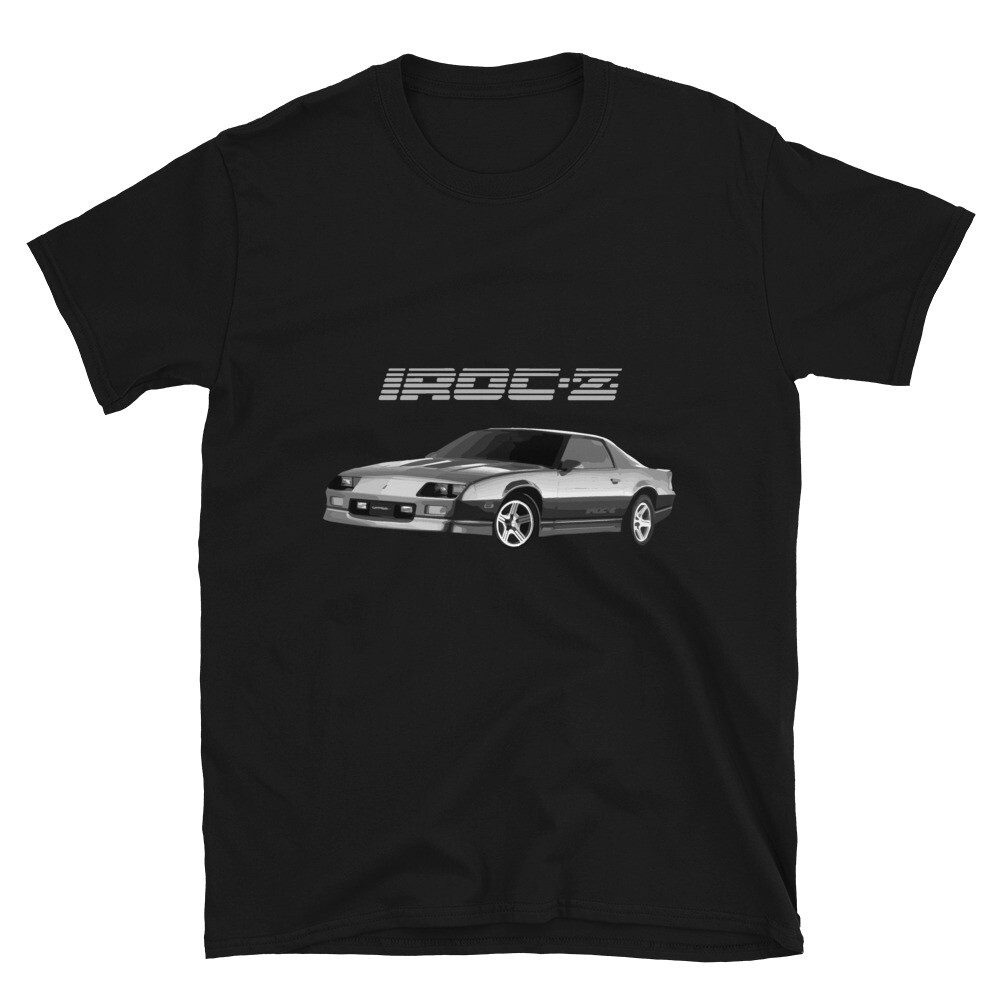 1985 – 1990 Camaro Z28 IROC-Z Short-Sleeve Unisex T-Shirt