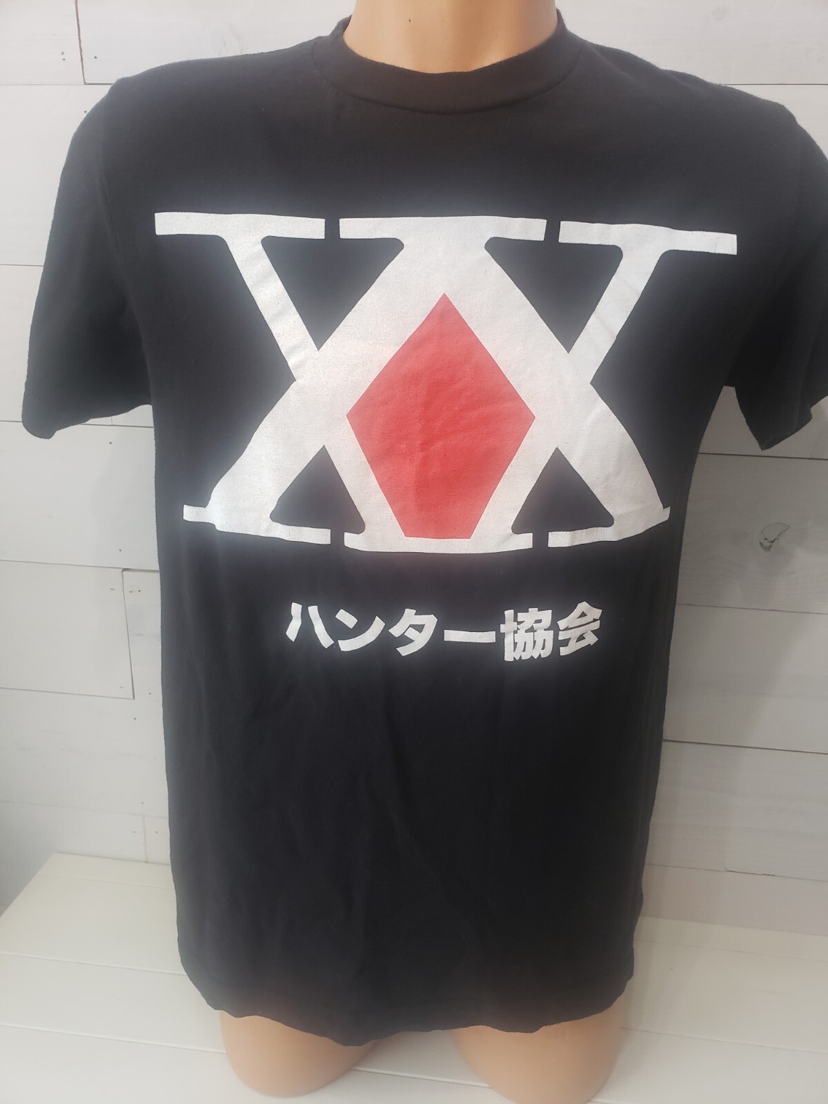 Mens/Adult Black Hunter Hunter T-Shirt Size M Anime Manga