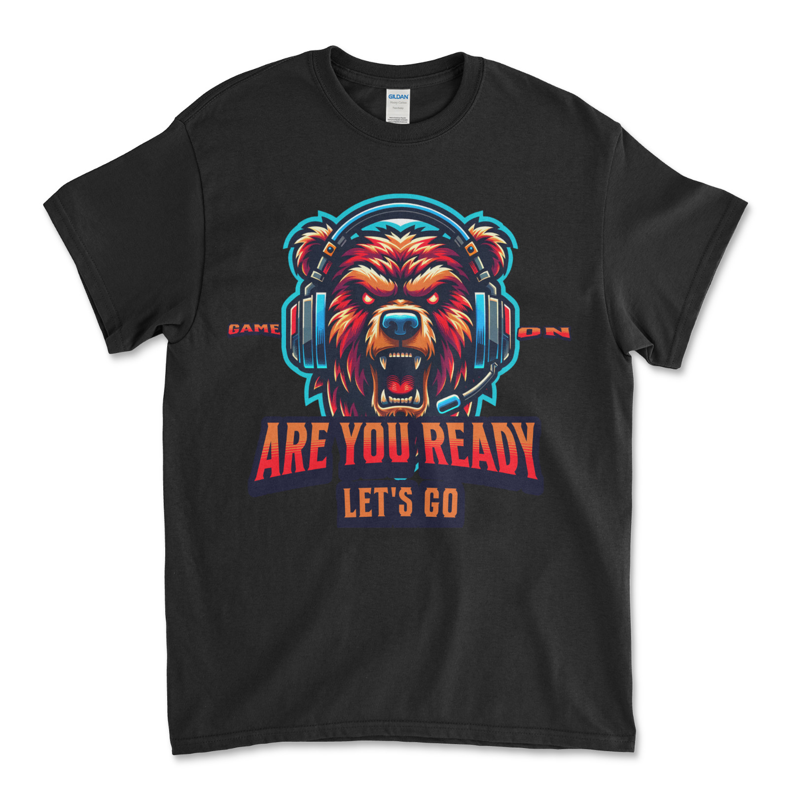 Custom T-Shirt Are You Ready! / Unisex Soft Style T-Shirts, Gildan Heavy- Cotton