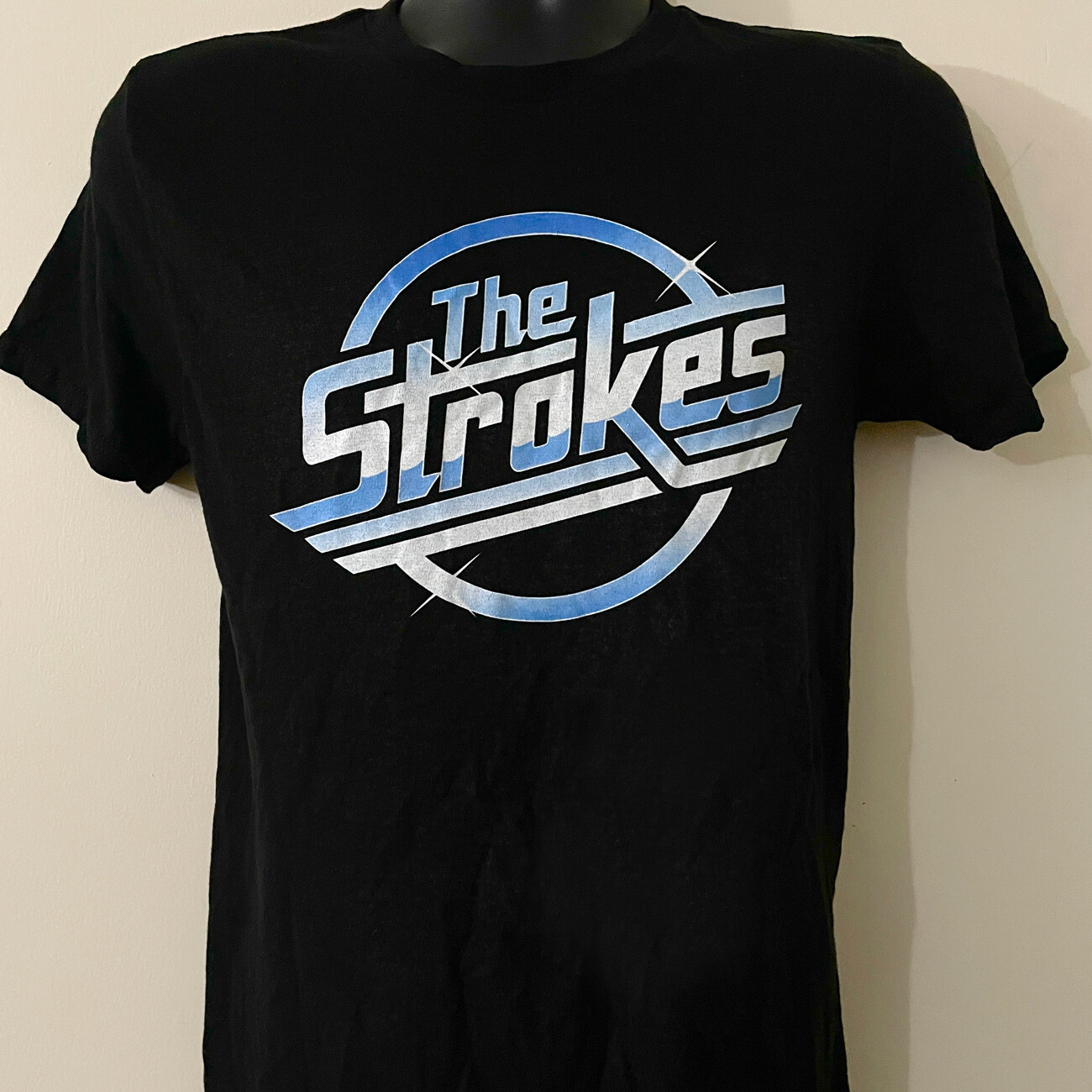 The Strokes indie rock black vintage retro style T-shirt XS S M L XL XXL
