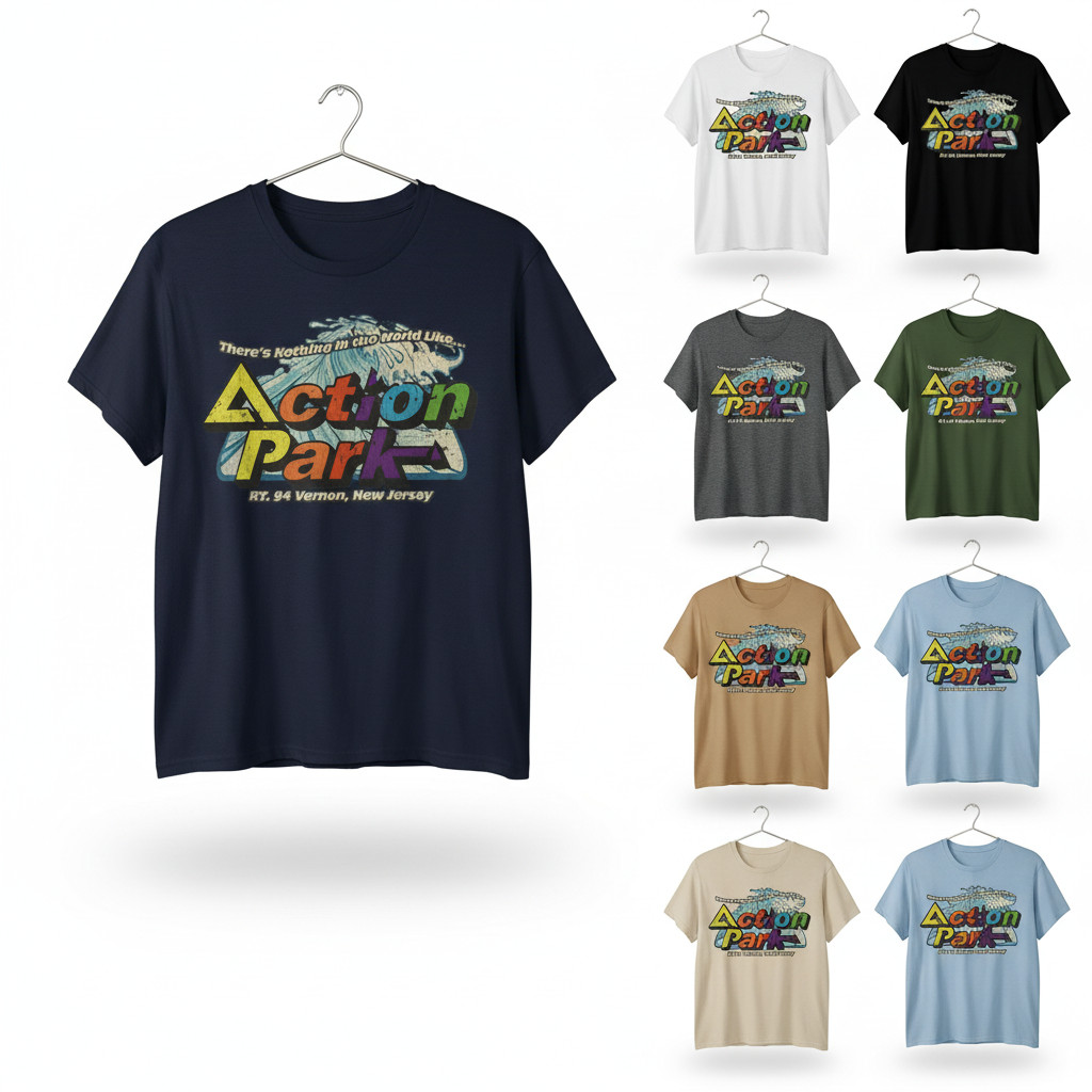Funny Action Park New Jersey 1978 Vintage T-Shirt TA79