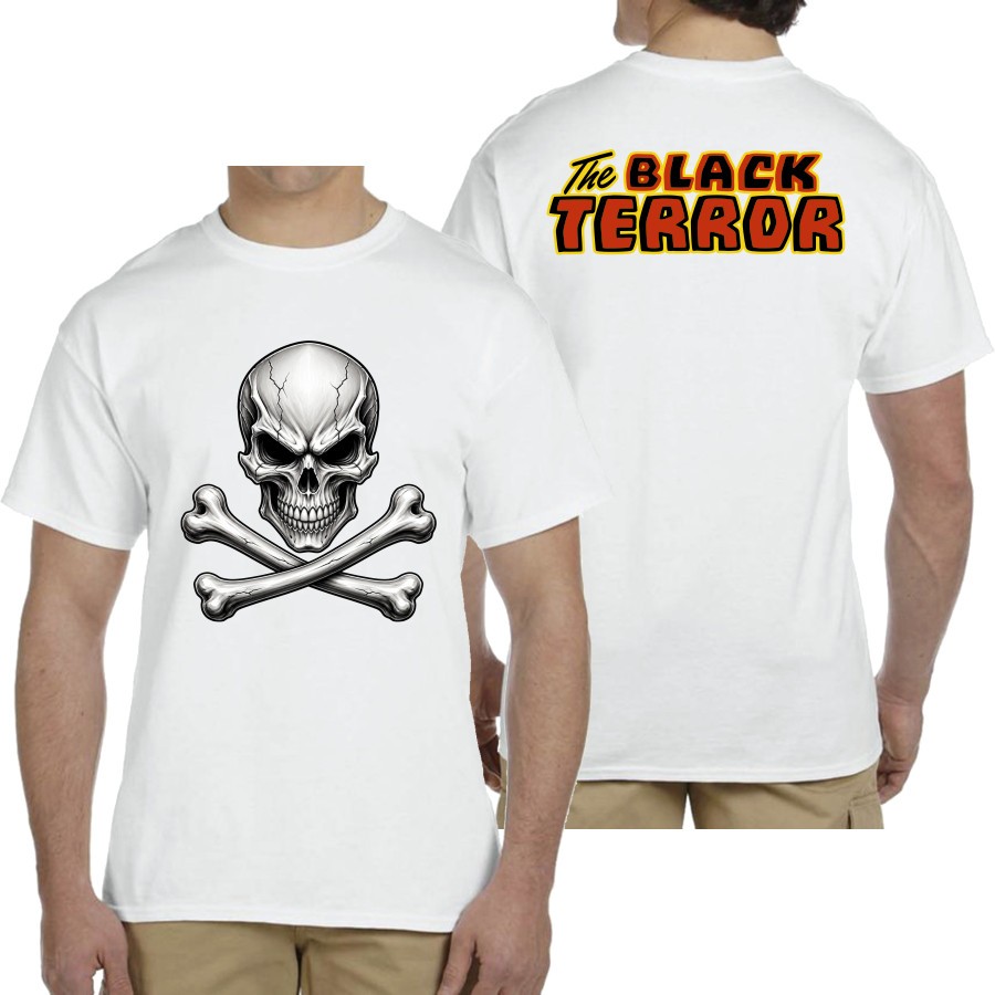 Classic 1940s Superhero The Black Terror Golden Age Retro History T-shirt