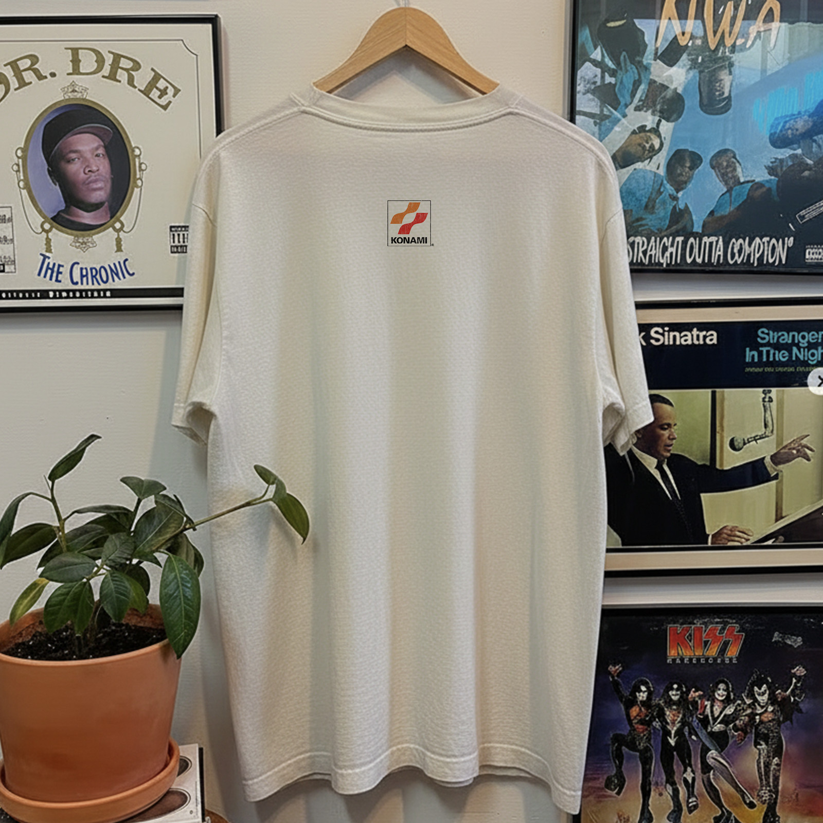 90s Metal Gear Solid Classic White T-Shirt XL