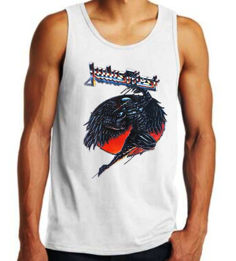 Judas Priest 1 Rock Band Men’s Tank Tops (Multiple Colors)
