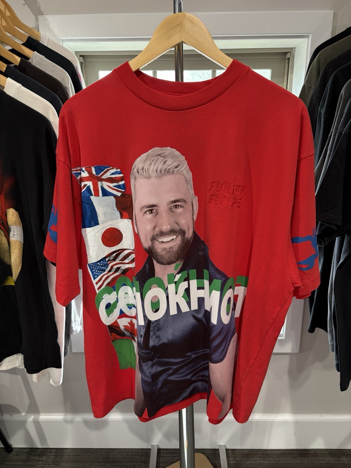 Westside Gunn 4th Rope Red Joe Hendry (Oversized) Small