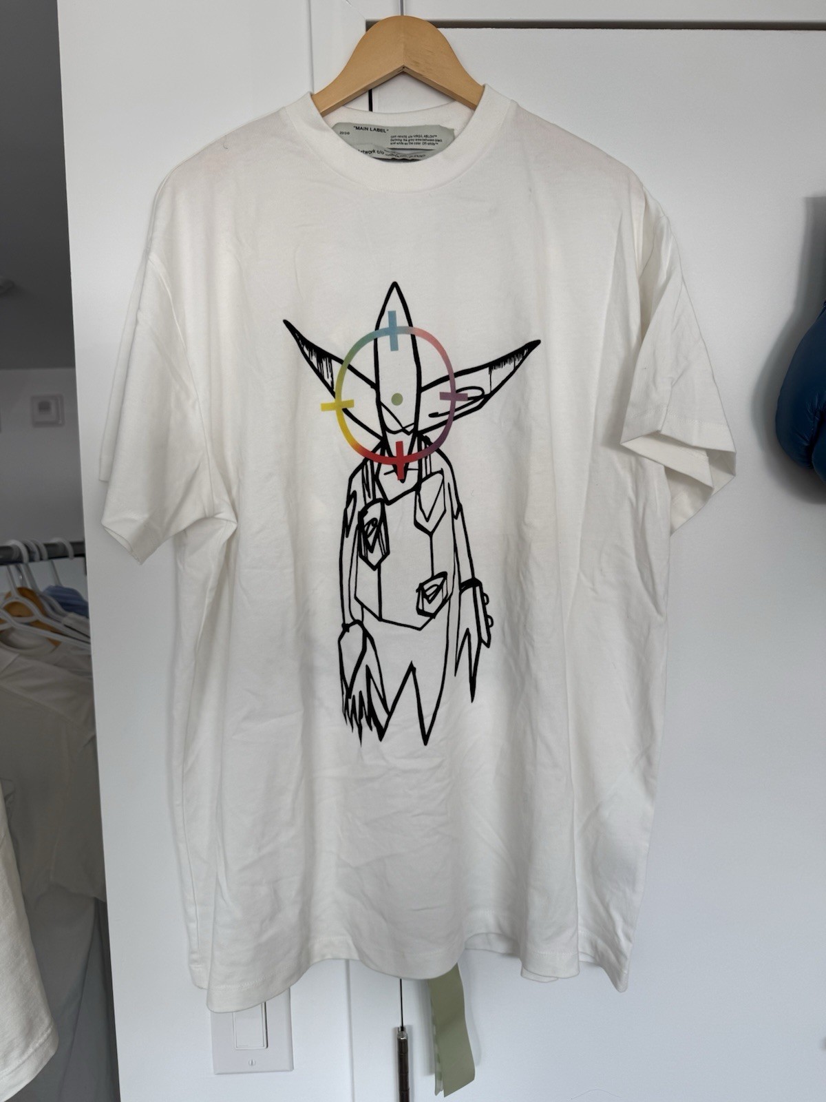Off White MCA Virgil Abloh x Futura 2000 T-Shirt Men’s Large