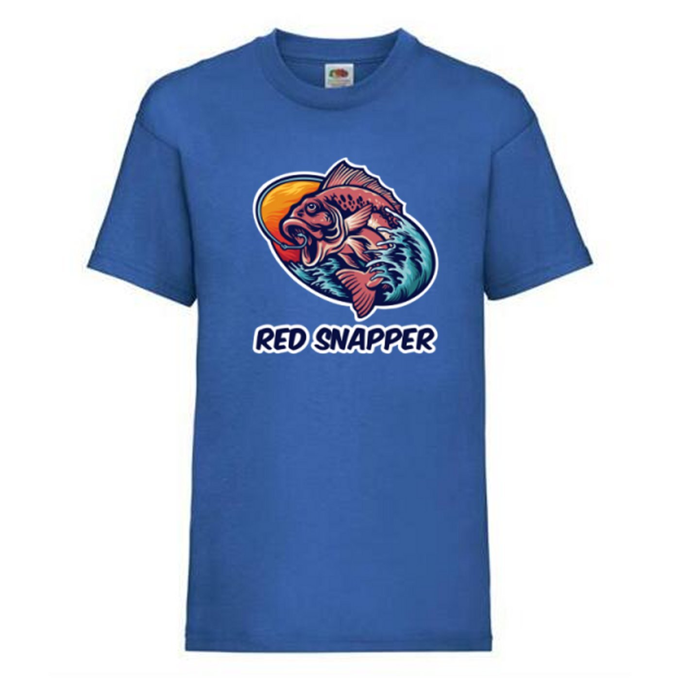 Fishing Red Snapper Trout Fish Humour Novelty T Shirt Various Colours And Sizes