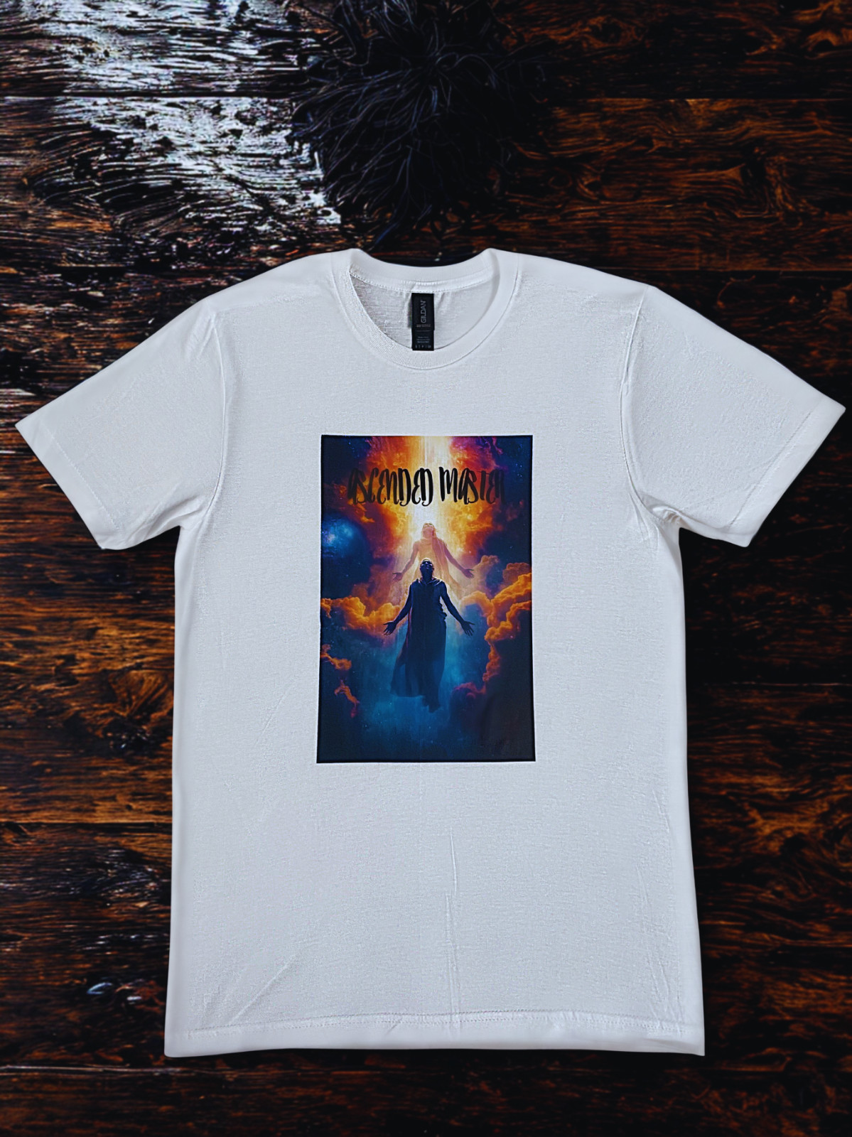 DTF Custom Made – ASCENDED MASTER Short Sleeve T-Shirt – White SML