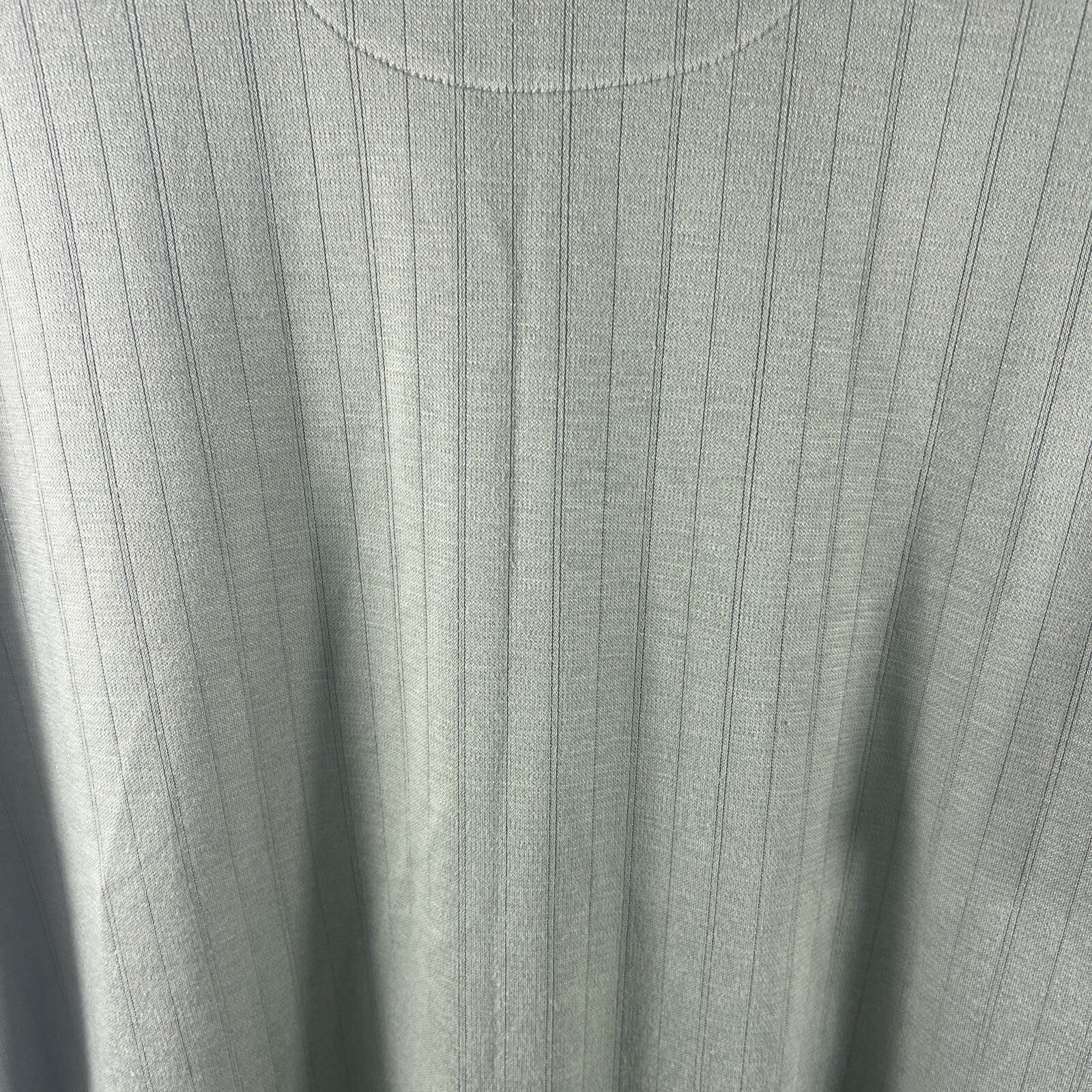 Pierre Cardin Men’s Green Short Sleeve V-Neck Casual Comfort Shirt Size Large