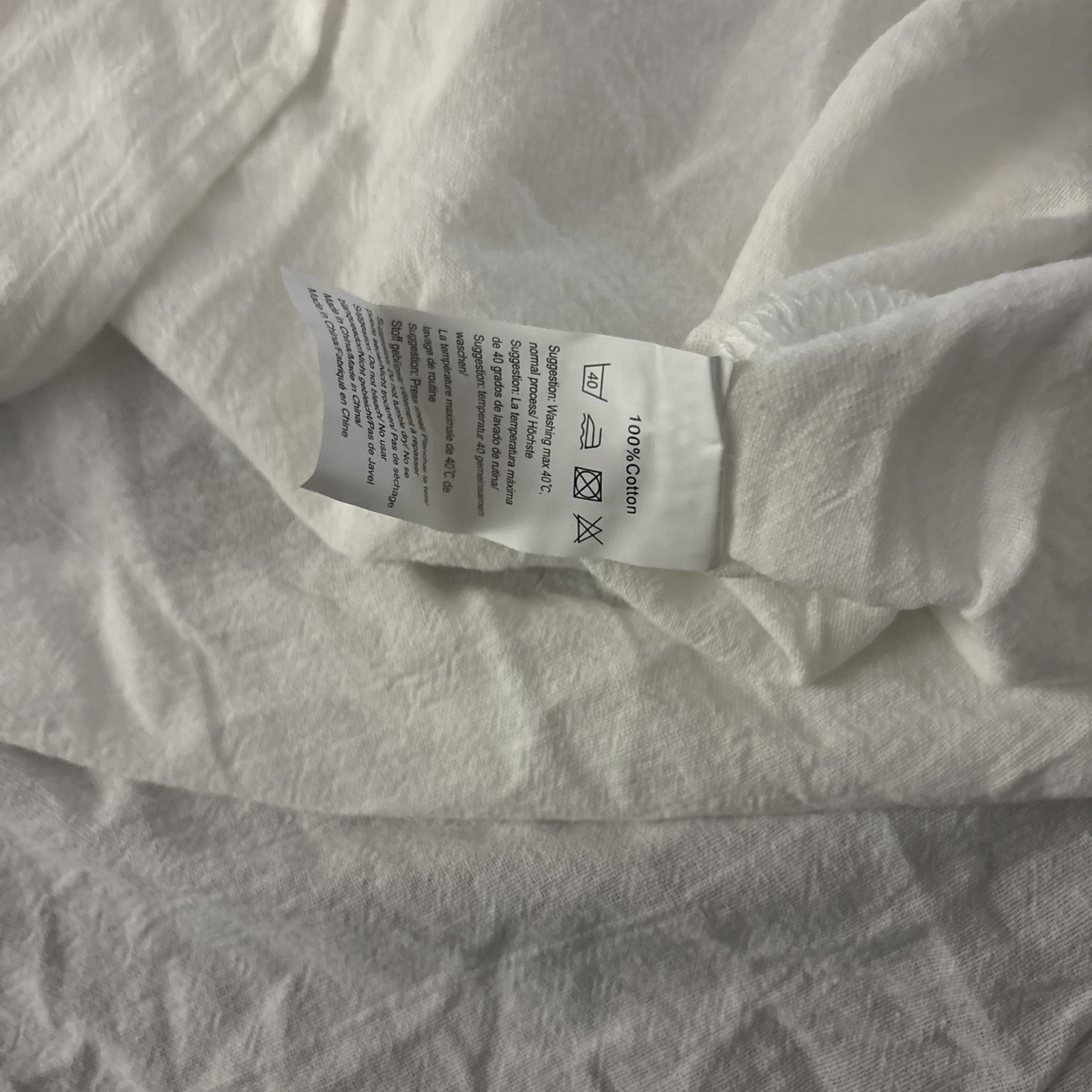 Coofandy Men’s Linen Textured Beach Tee Shirt White Cotton XL