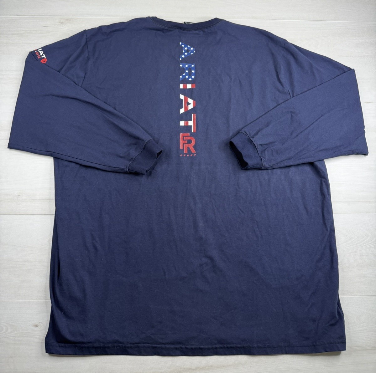 Ariat FR Shirt Long Sleeve CAT 2 Flame Resistant Work Oil Gas USA Flag Mens 3XL