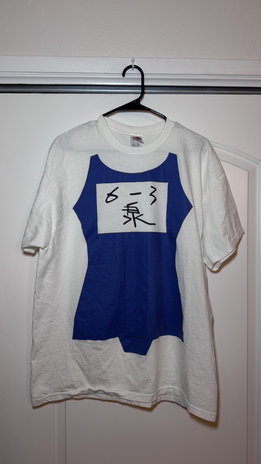 Vintage Deadstock Lucky Star Anime Konata Izumi Promo Big Print White T-Shirt XL