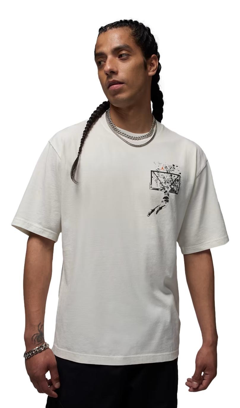 Nike Men’s Shattered Backboard Oversized Graphic T Shirt IB3297-133