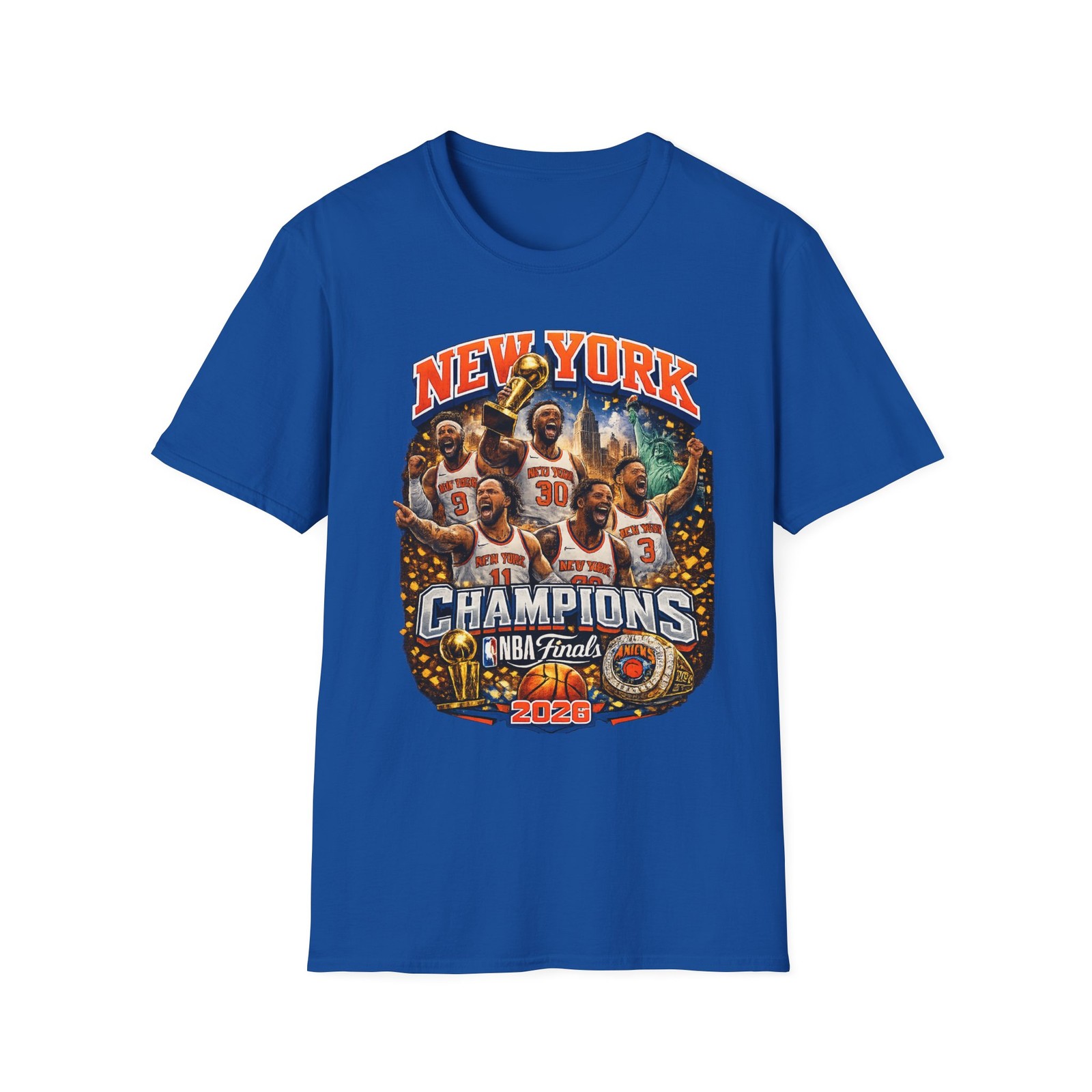 New York Champions T-Shirt | Basketball Finals Team Graphic