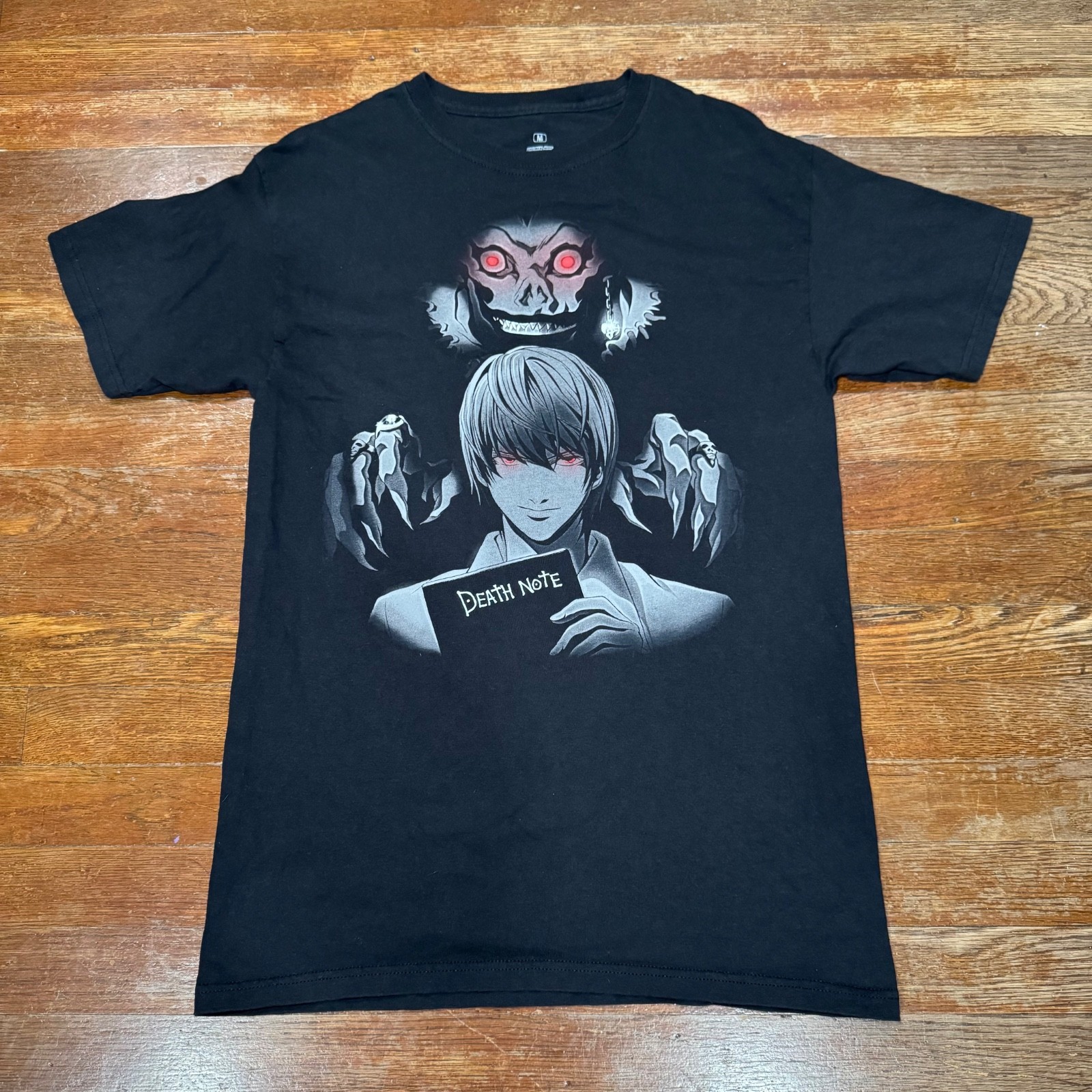 RIPPLE JUNCTION DEATH NOTE Character Print T-Shirt Men’s Medium