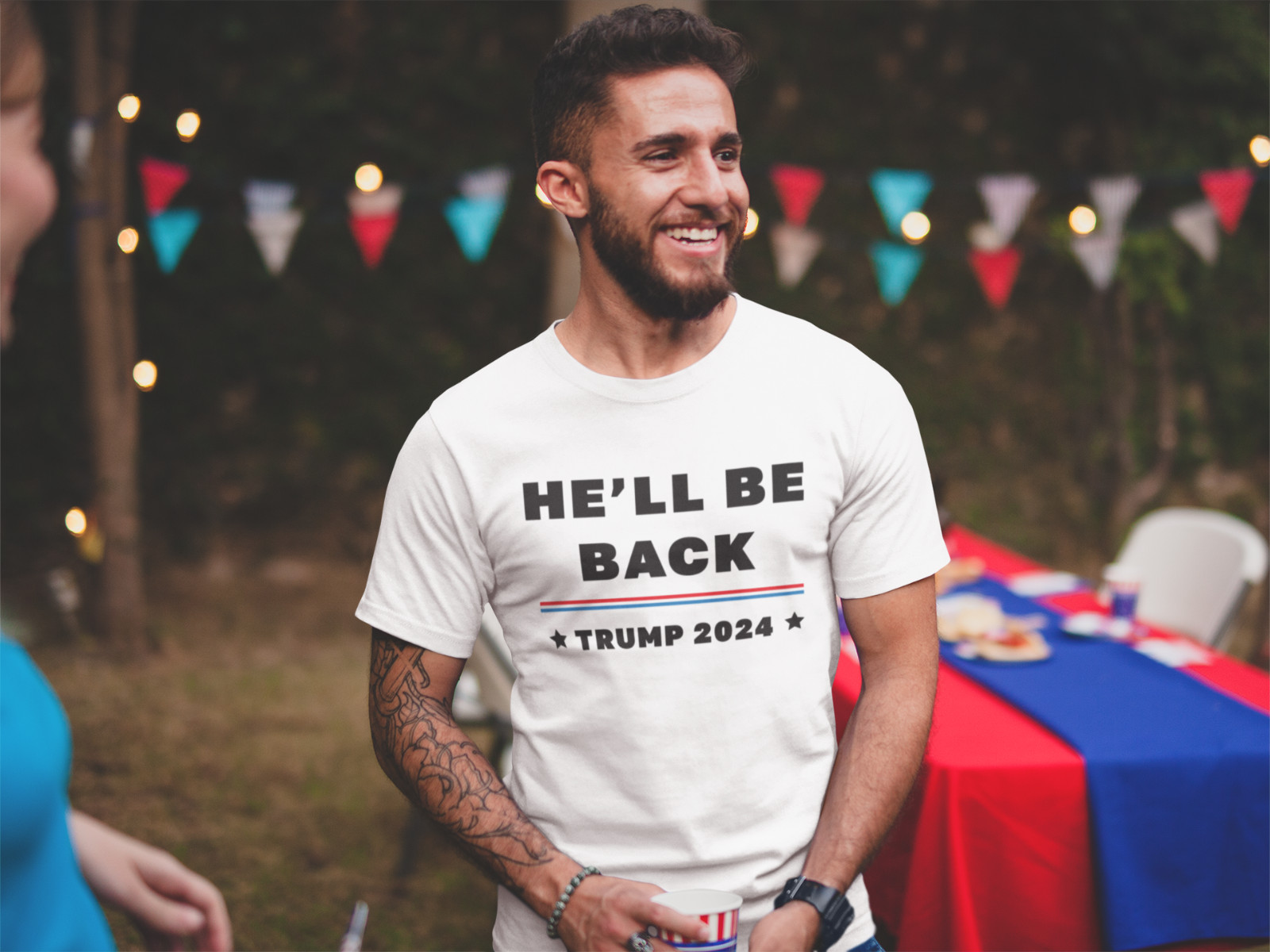 Trump Shirts He Will Be Back Political shirts Election Funny Trump 2024 Shirts
