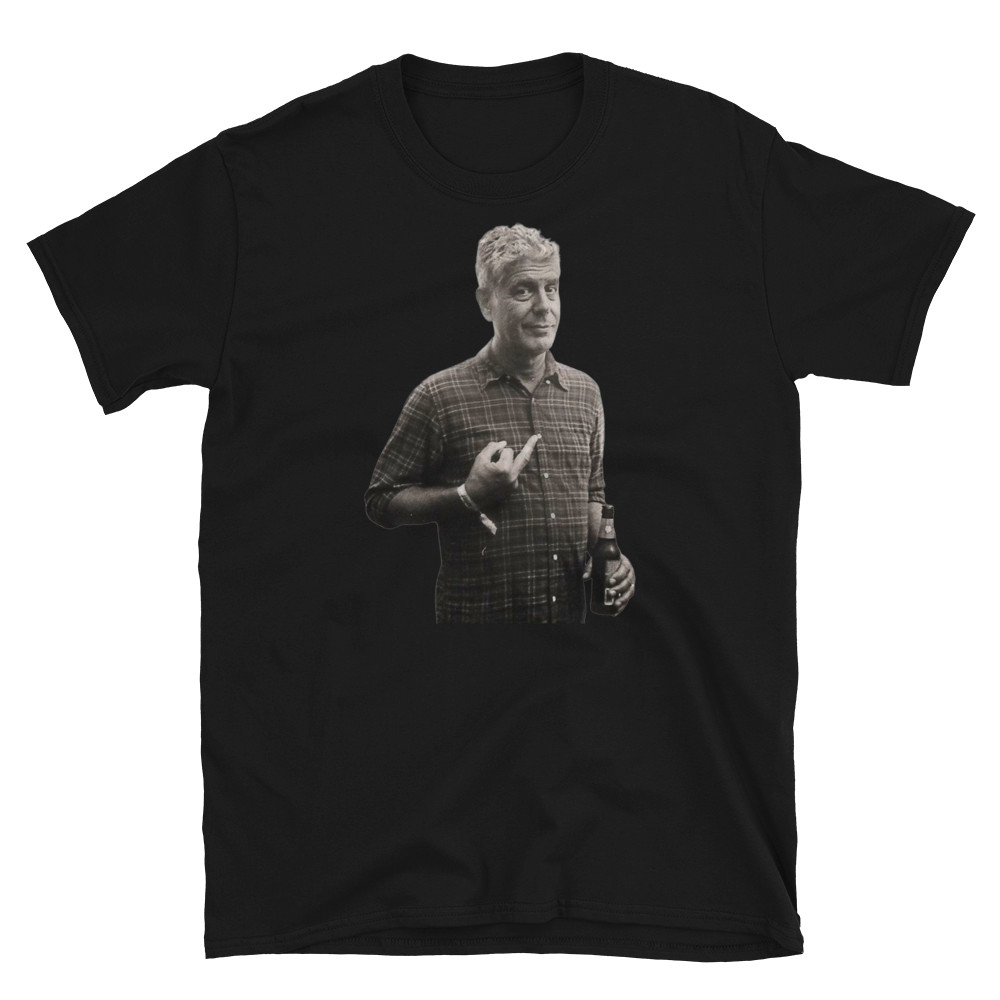 Anthony Bourdain Middle Finger Shirt – Parts Unknown