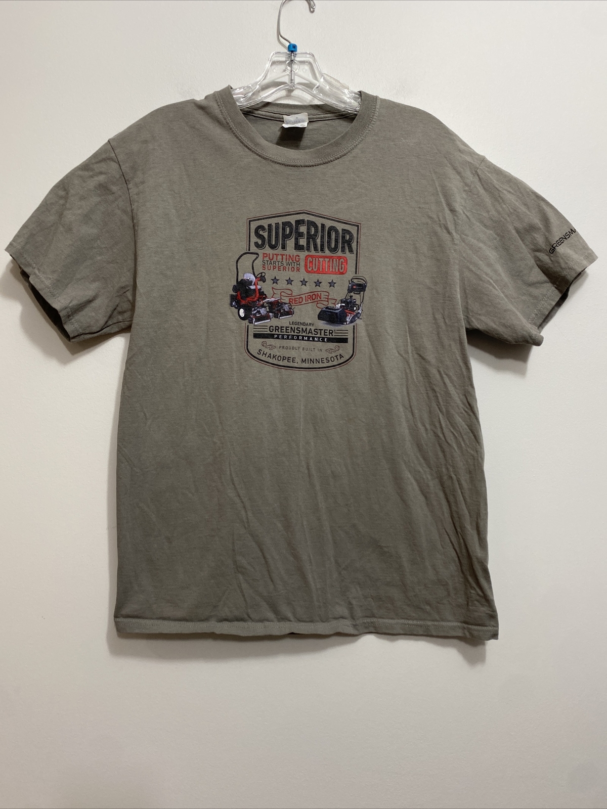 Port & Company Toro Greensmaster Performance Shakopee MN T shirt Size Medium Tee