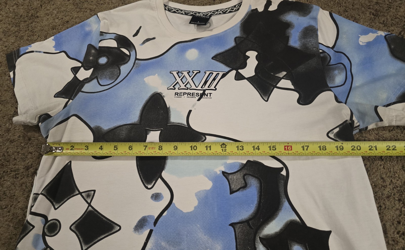 Limited Edition TWO THR33 Paint Splatter T-Shirts Men’s Size L (2 3) Two Three