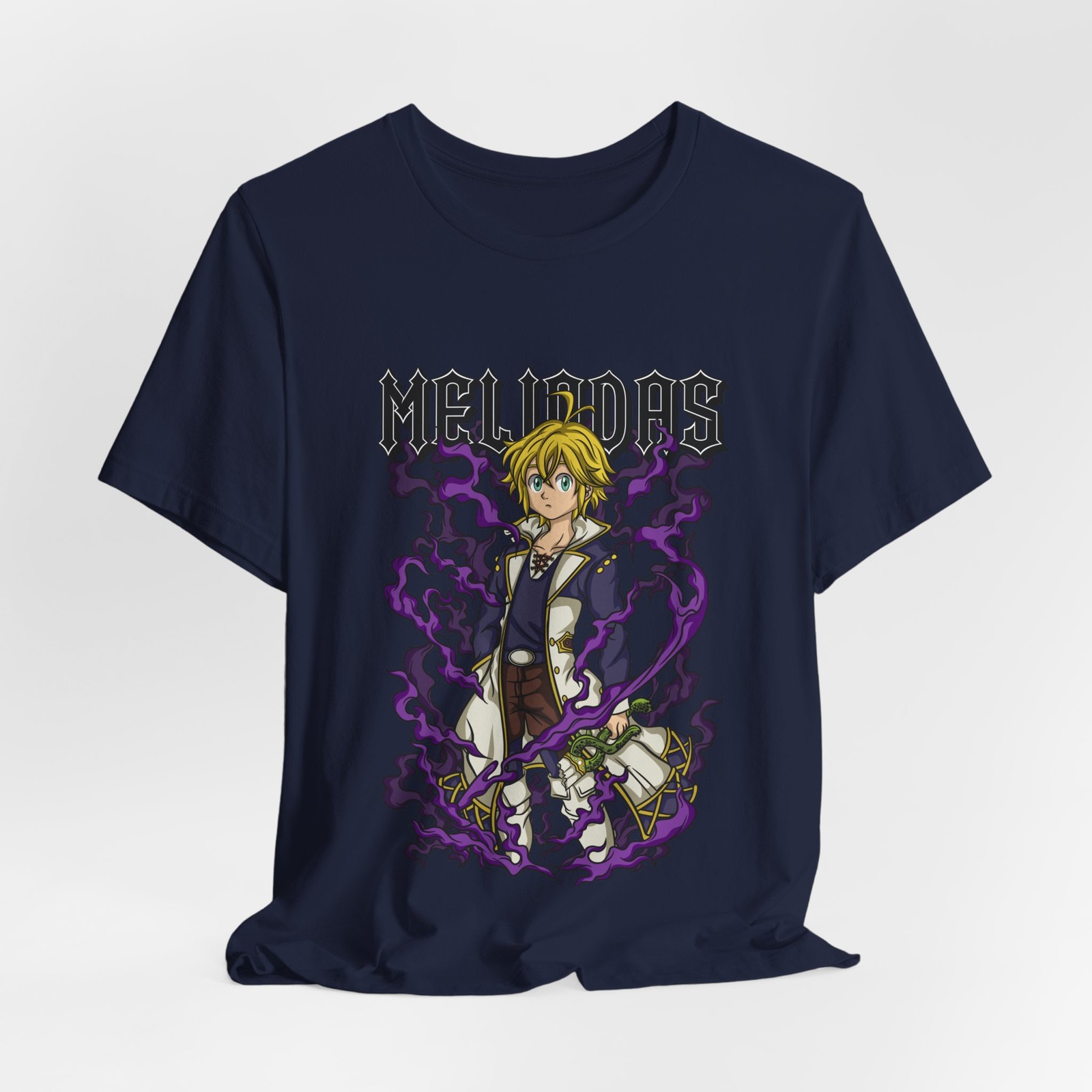 Custom Seven Deadly Sins, Meliodas, Anime Graphic Tee