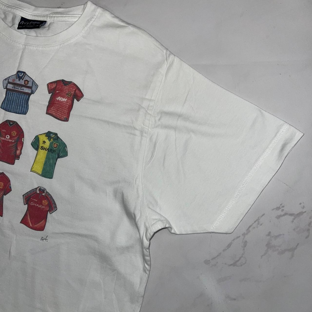 Vintage T-shirt Art Of Football Manchester rare Tee 90’s