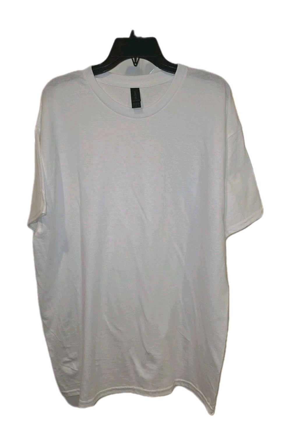 Gildan Heavy Cotton Crew Neck T-Shirt Blank Tee Short Sleeve White Size XL