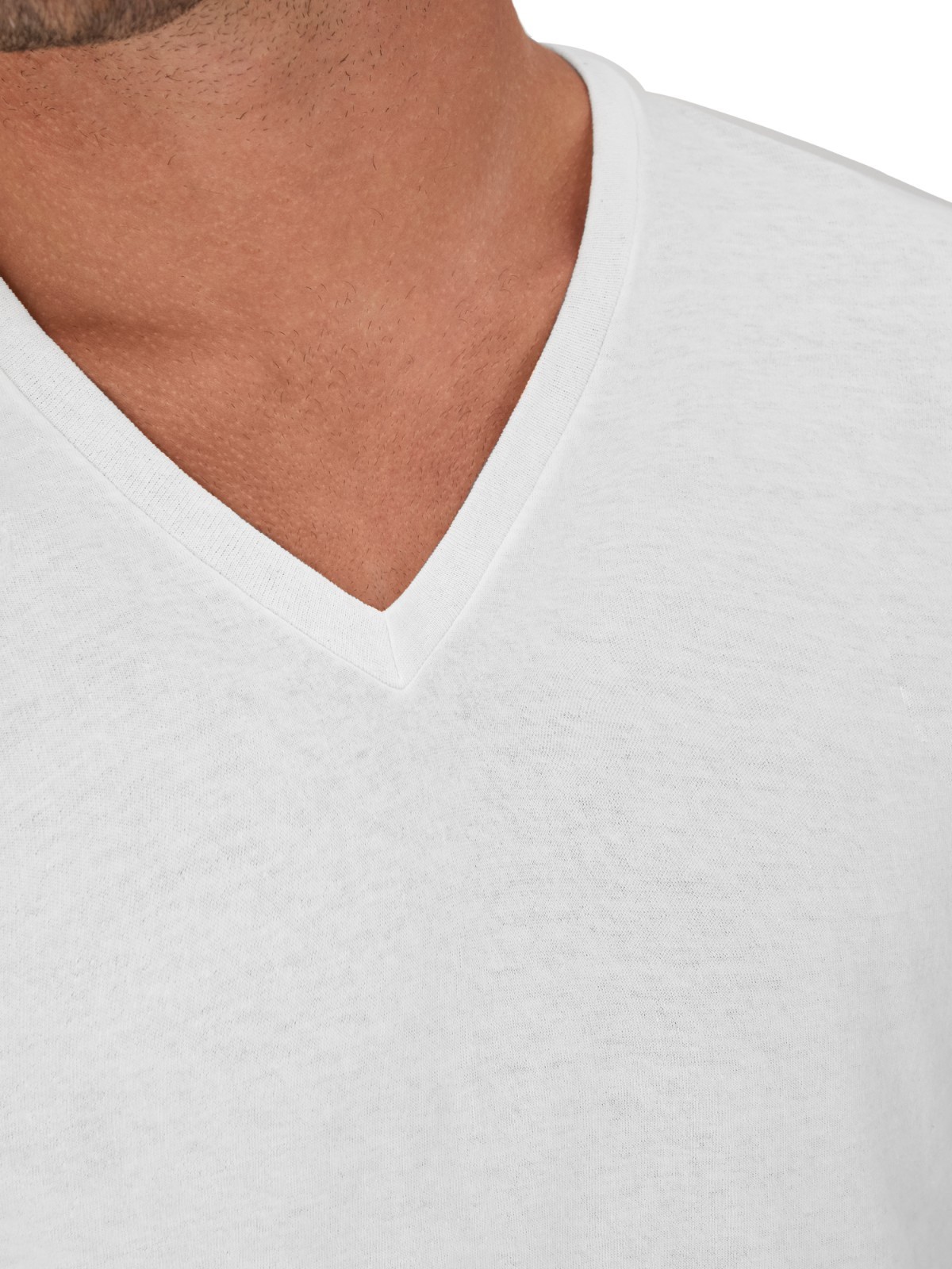 Hanes Men’S Value Pack White V-Neck Undershirts, 10- Pack and 6- Pack