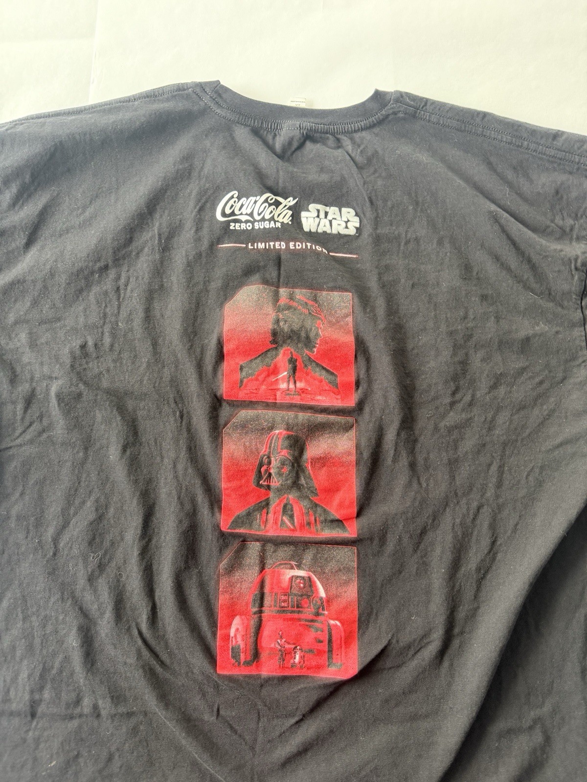 Coca-Cola Star Wars Limited Edition T-Shirt Darth Vader R2-D2 2xxl