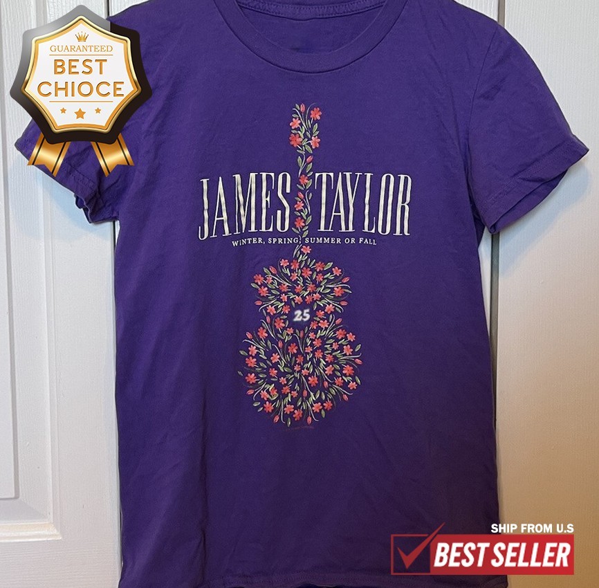 James Taylor Summer Tour 2025 reprint T-Shirt 5WE1167