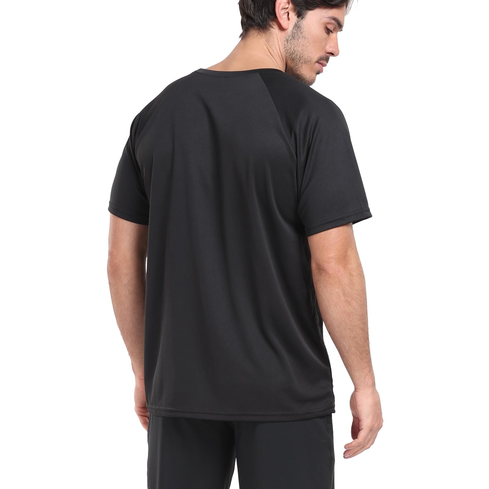 5 Pack Running Shirts Men Sport Tops Dry Fit Gym Wicking Athletic T Shirts Br…