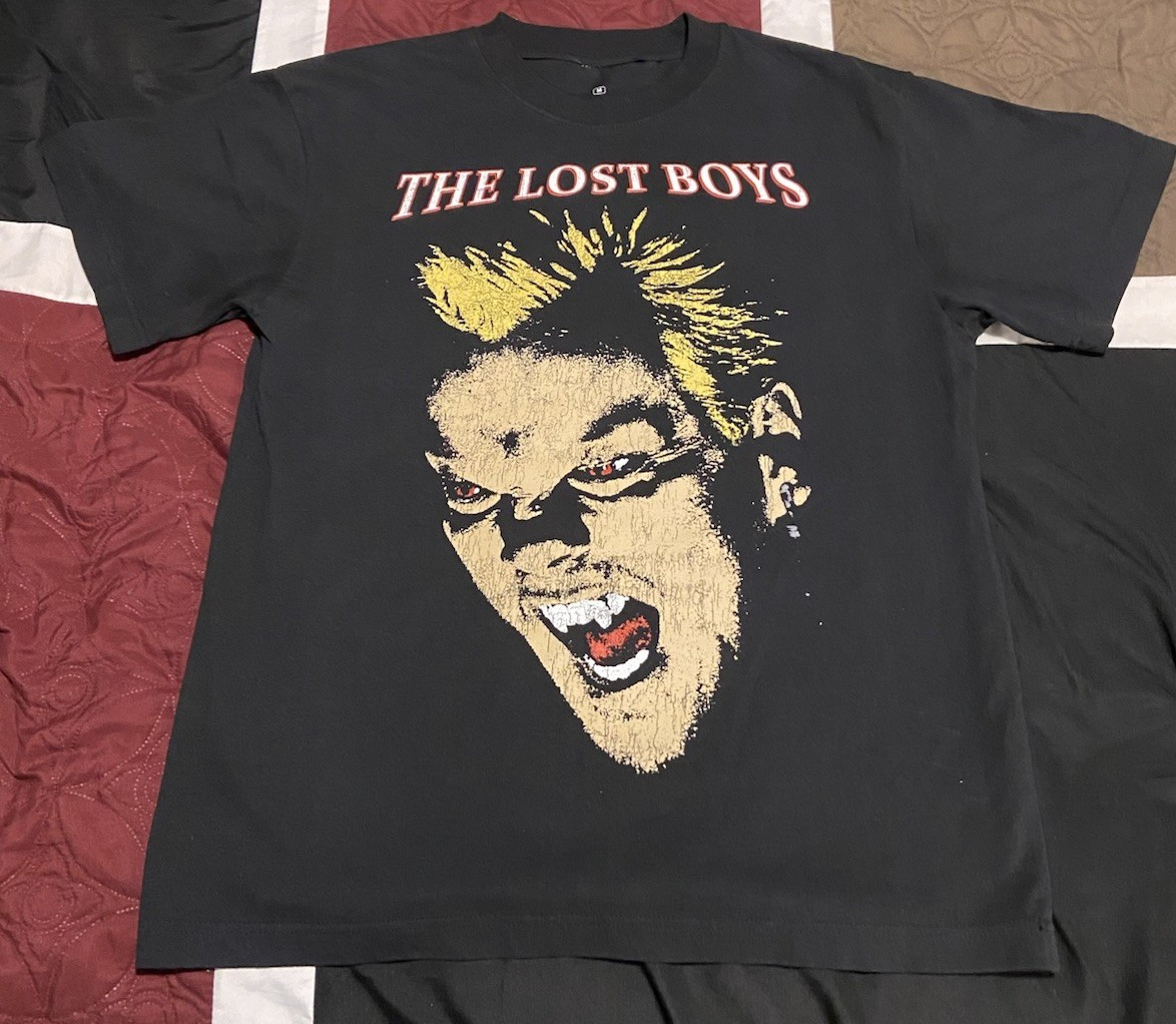 The Lost Boys 1987 Movie Double Sided Graphic Tee Reprint S-5XL PA5688
