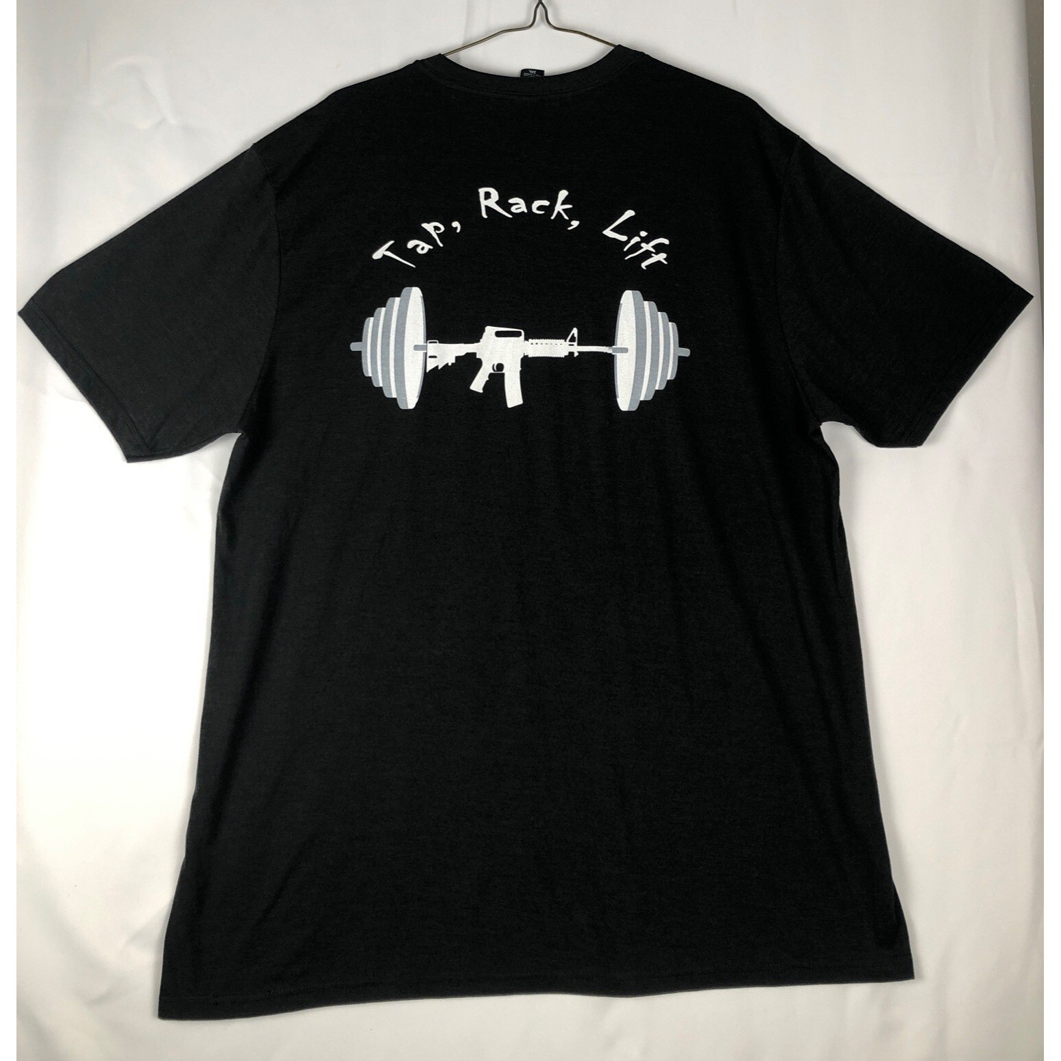 TRL Tap, Rack, Lift Men’s Tee Shirt Short Sleeve Black size 2XL